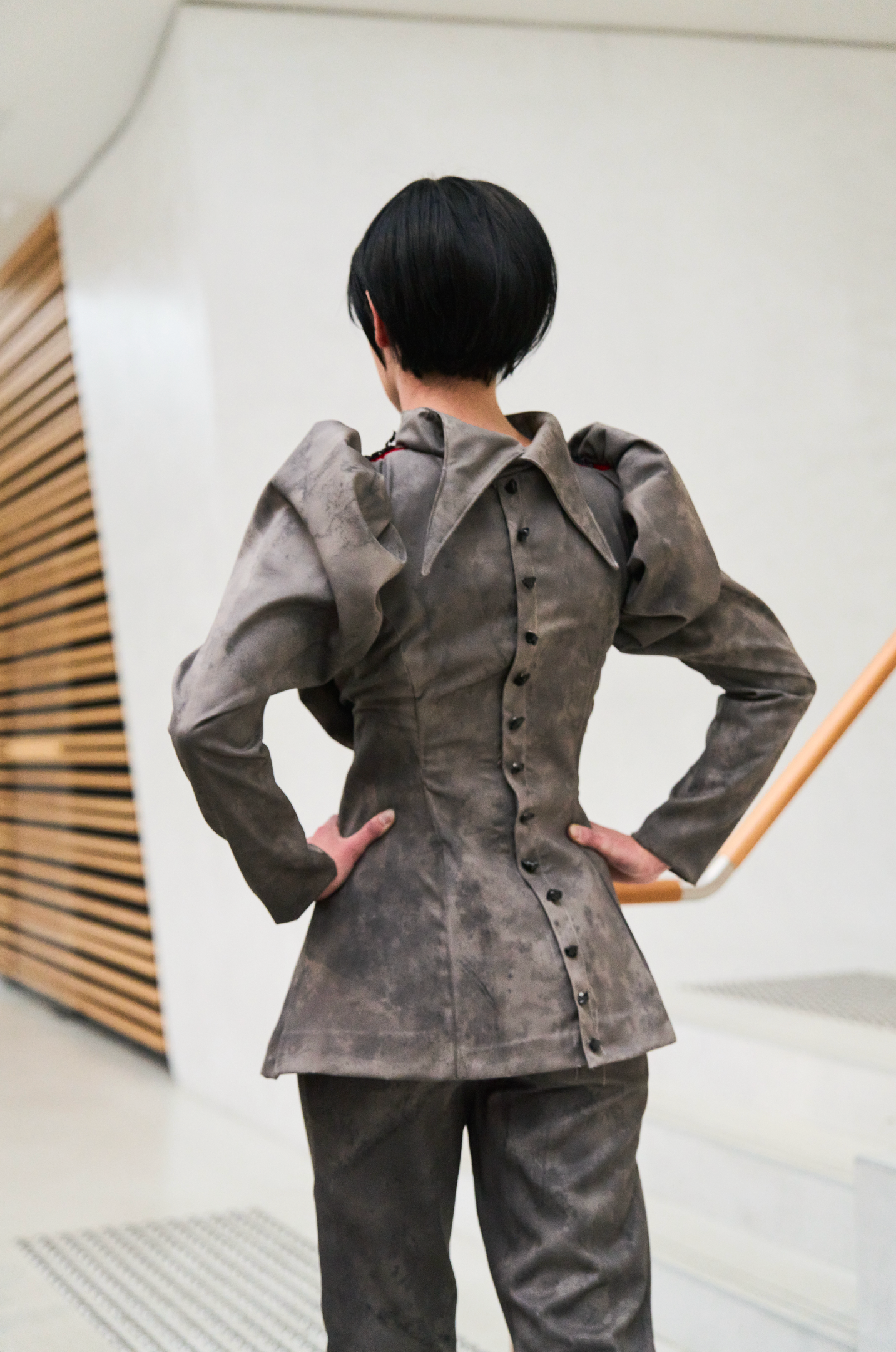 Exposed Lava Blazer