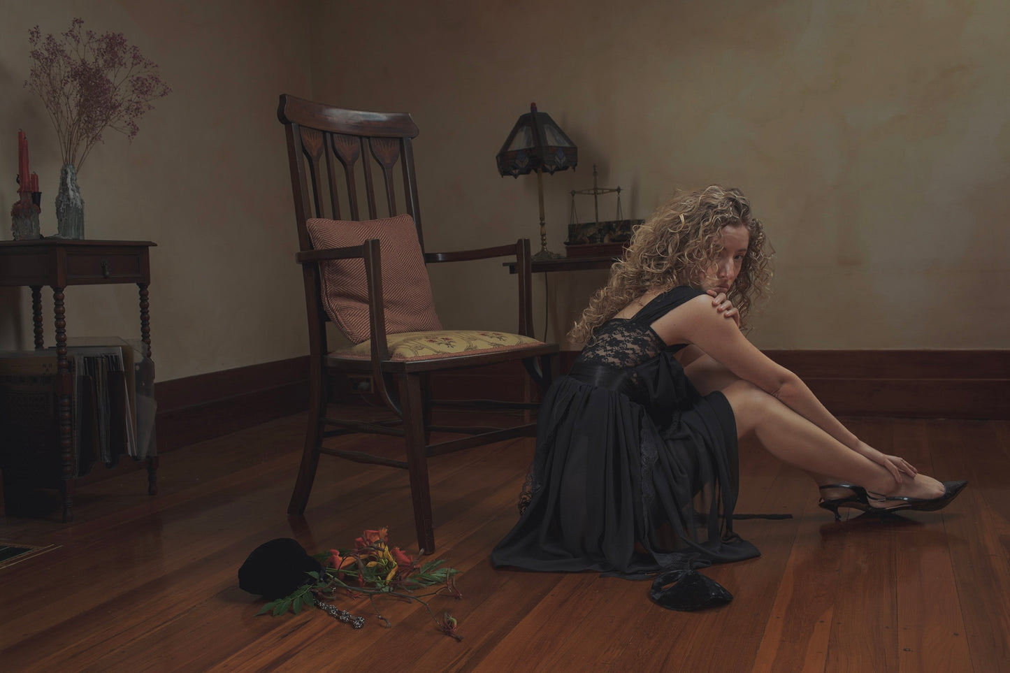 Empire Line Mini Dress