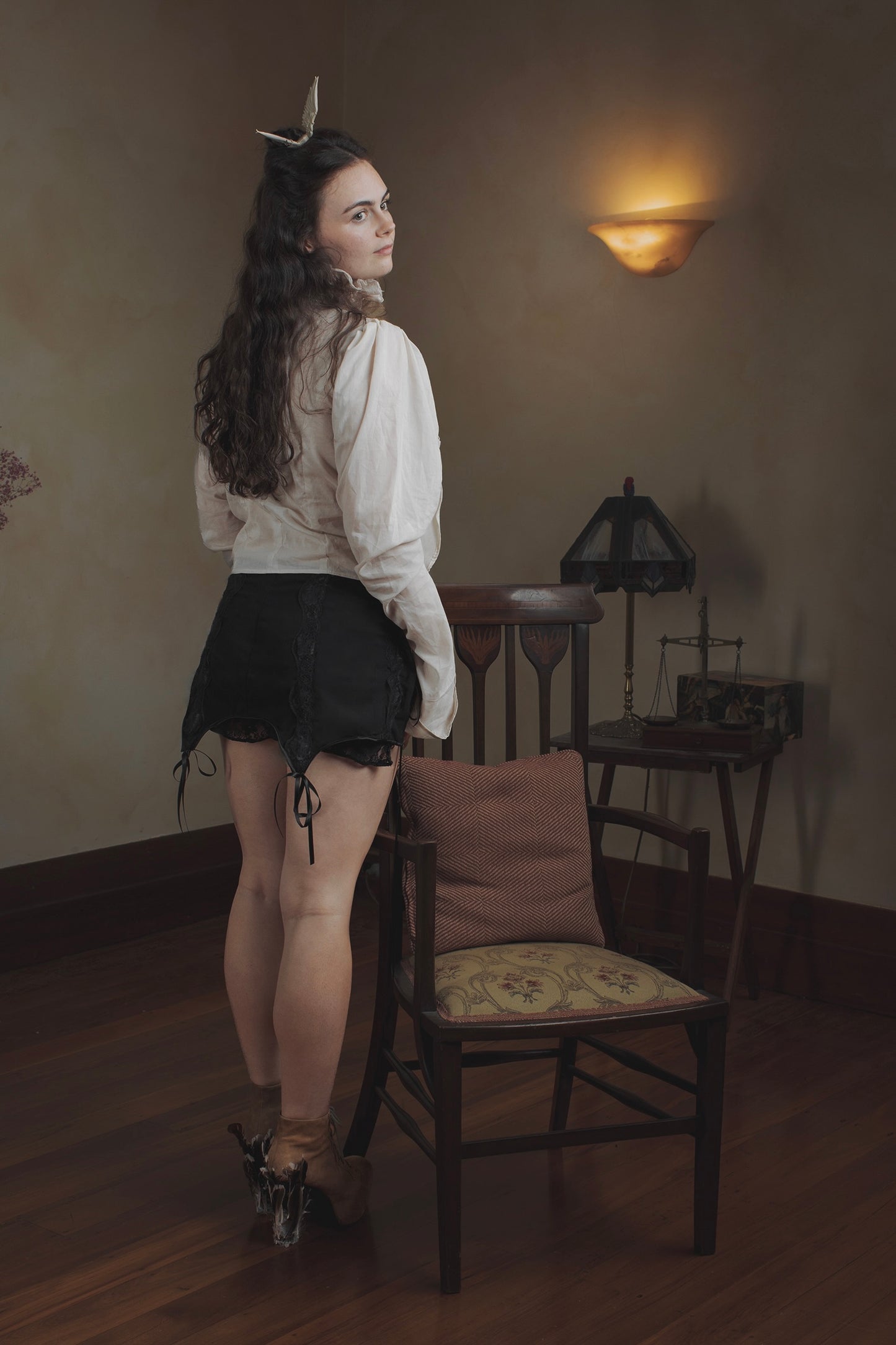 Suspender Skort