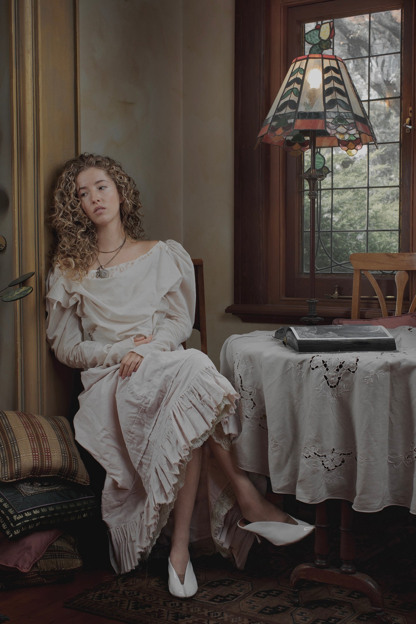 Victorian Pleat Petticoat Skirt