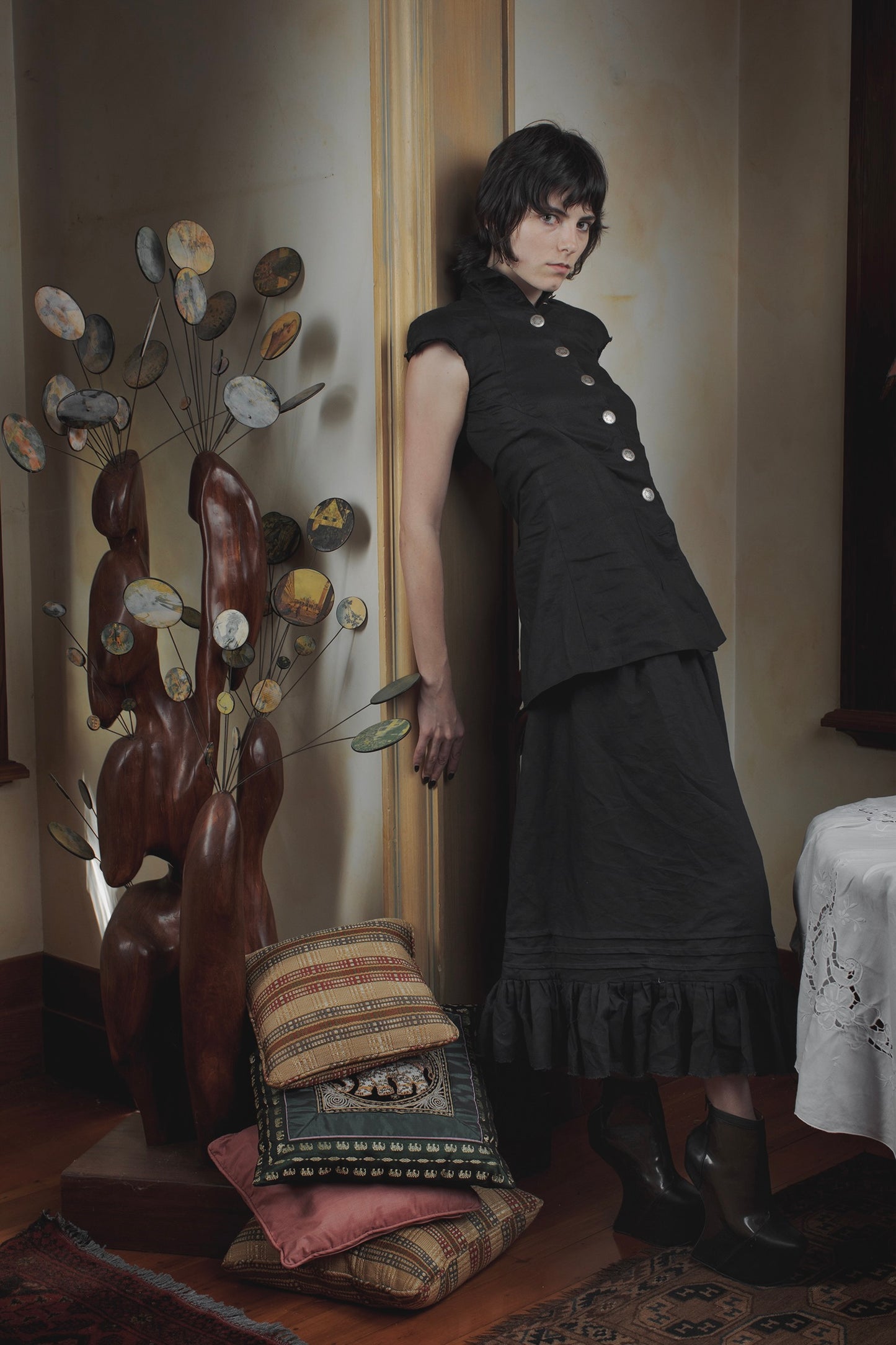 Victorian Pleat Petticoat Skirt