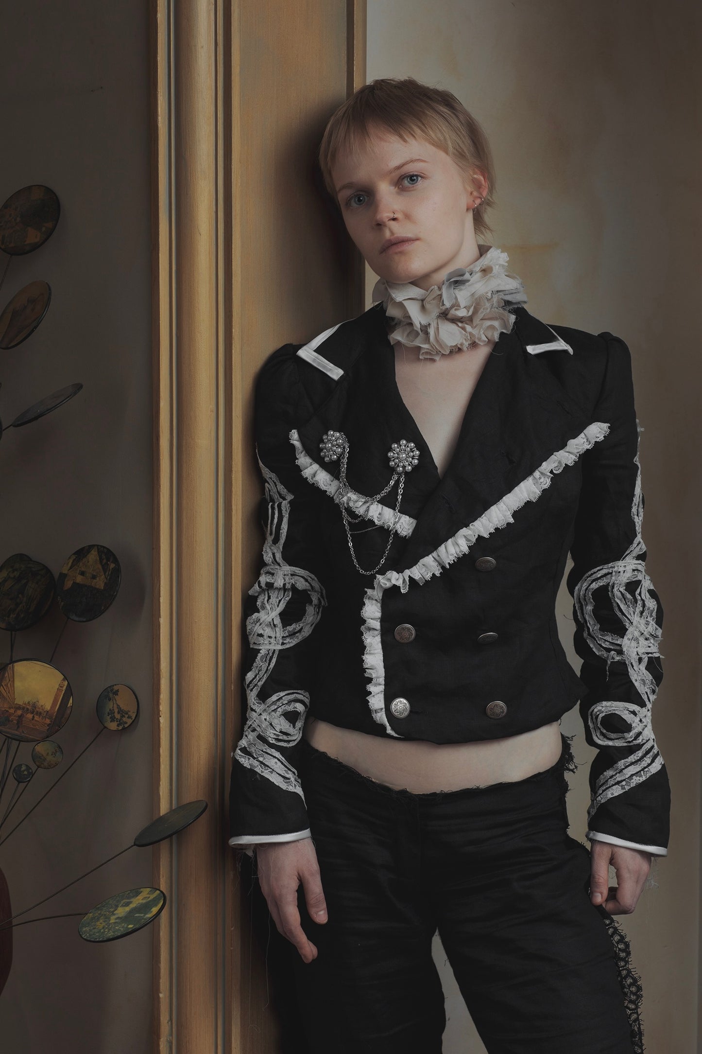 Double Breasted Military Jacket