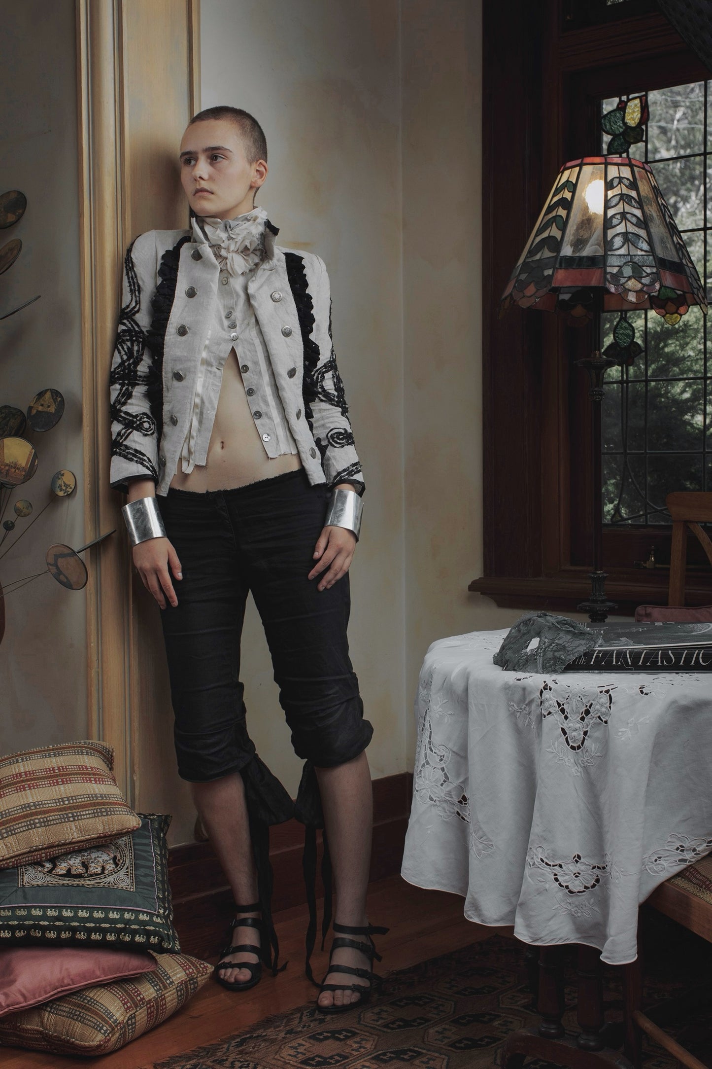 Double Breasted Military Jacket