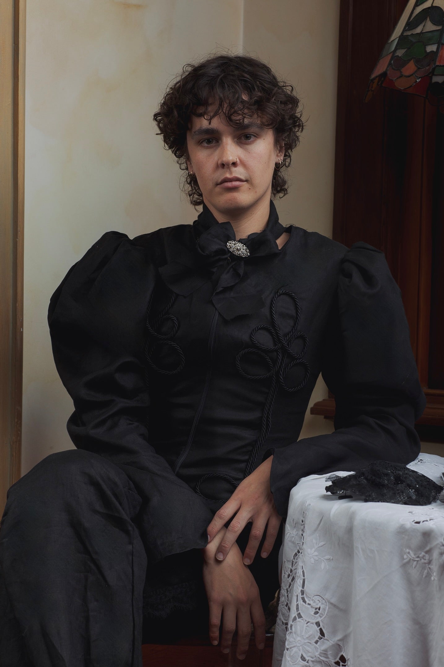 Braided Bodice Jacket