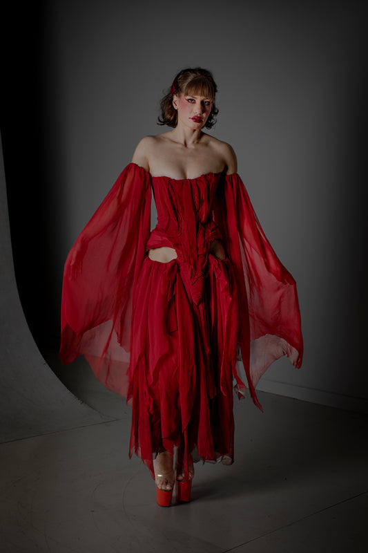 Red Witch Dress