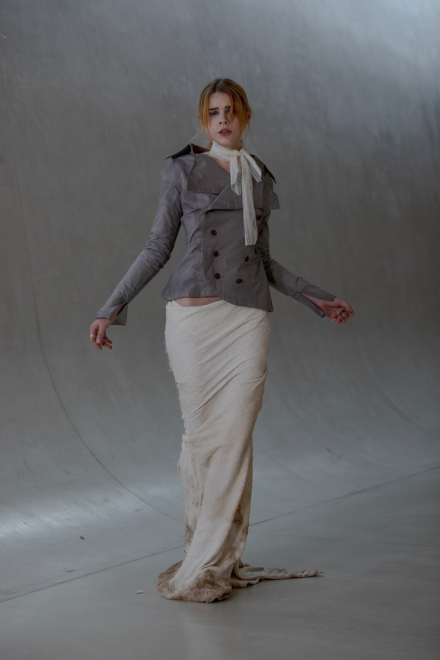 Military Jacket (Open Collar)