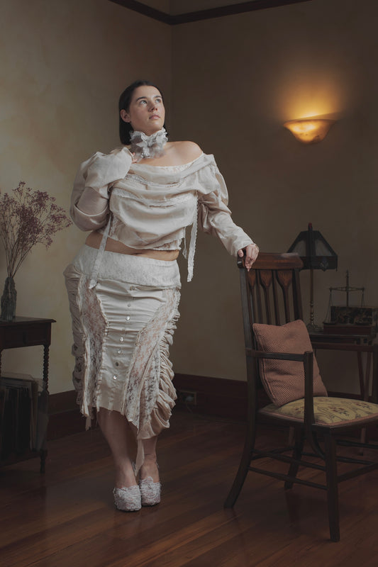 Open-Seam Panel Skirt