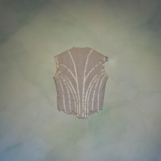 Raw Ribbon Vest
