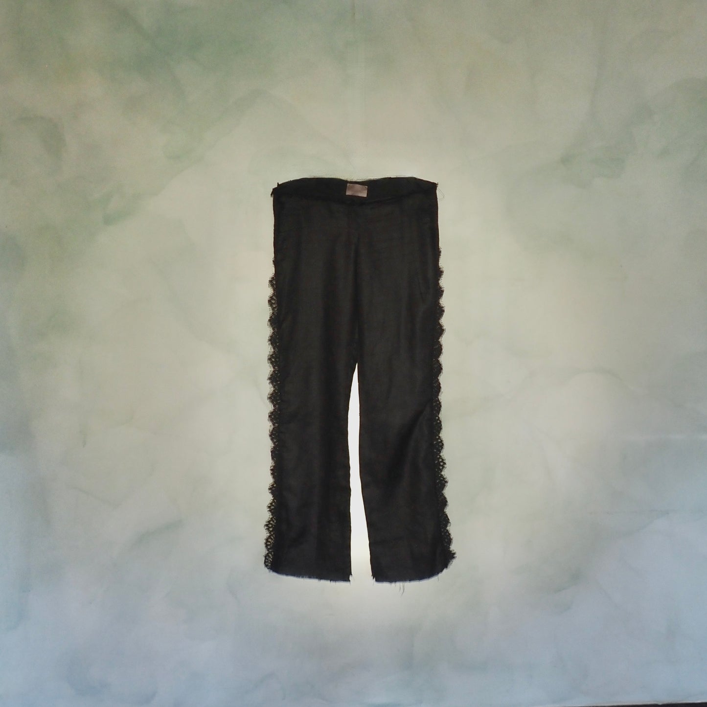 Low Waist Lace Tux Stripe Pants